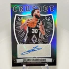 Julian Champagnie 2023-24 Panini Phoenix Crusade Silver Prizm Auto 1st Spurs SP