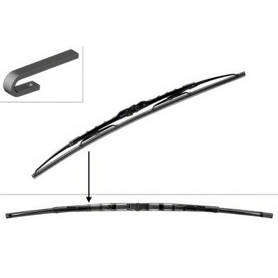 BOSCH 3397004662 Wiper Blade Front 530mm 21" Fits Porsche Panamera 4.8