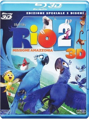 Blu-Ray - Rio 2 - Amazon Mission (3D) (Blu Ray 3D+Blu Ray+DVD) 2014 - 20TH C