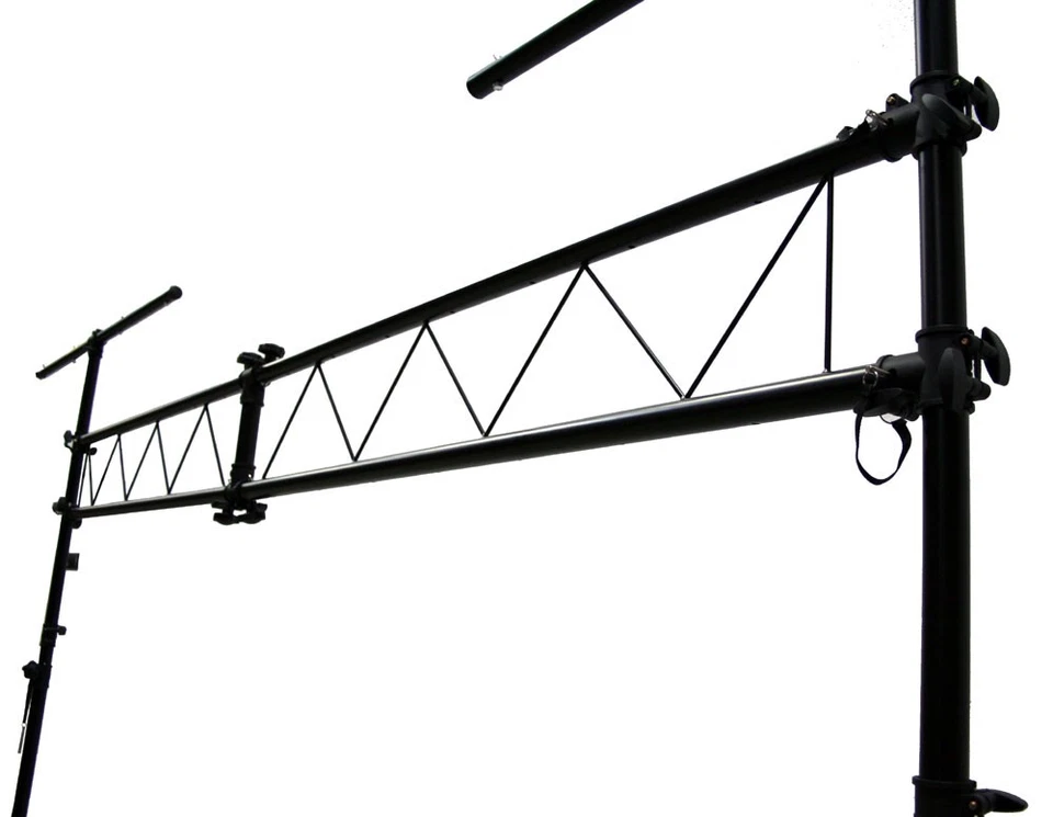 Pro Audio DJ Portable Light Lighting Fixture T Bar Stands 10Ft Truss Package - Image 4 of 4