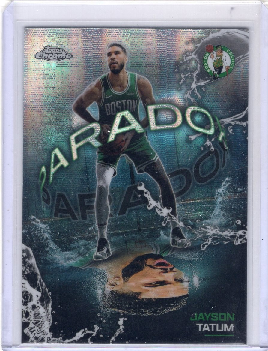 JAYSON TATUM 2025-26 TOPPS CHROME PARADOX SP CASE HIT CELTICS