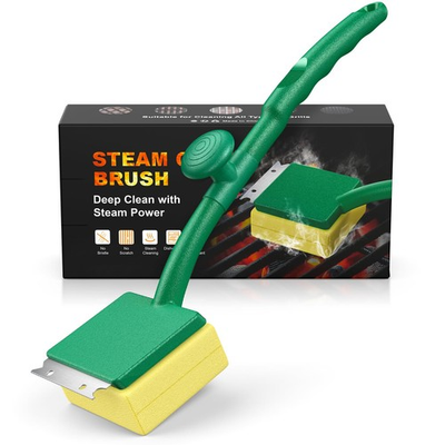#ad #ad Steam Grill Brush Bristle Free for Outdoor Grill BBQ Grill Cleaning Brush wi... $39.21