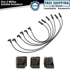 Ignition Coil & Spark Plug Wire Kit Set for Camaro Firebird 3.8L V6 New