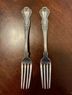 Antique Gorham Cambridge Sterling Silver Forks 7" Pat. 1899