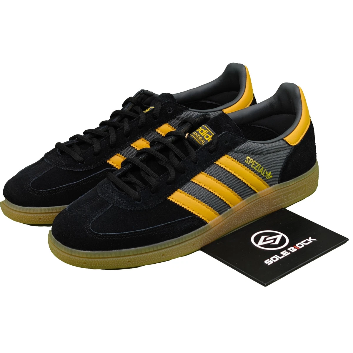 Adidas Handball Spezial Black Preloved Yellow for sale | eBay