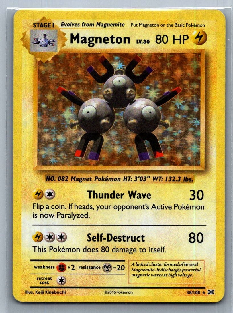 Magneton 2016 Evolutions 38/108 Rare Holo