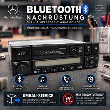 Bluetooth Nachr&uuml;stung Umbau f&uuml;r Mercedes Classic BE1150 Modernisierung BT