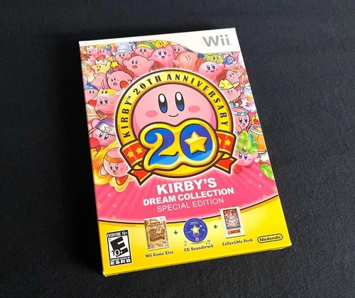 Kirby's Dream Collection - Special Edition - Nintendo Wii Complete in Box CIB
