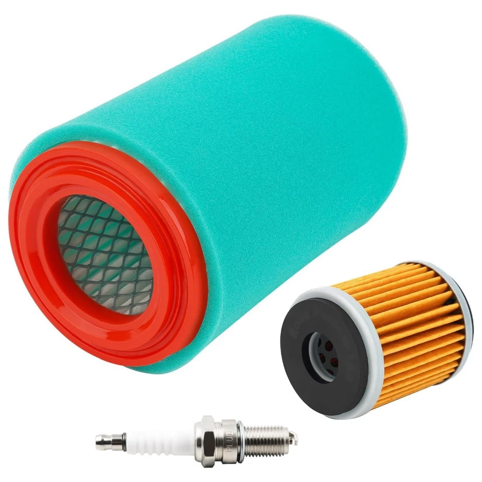KN142 ATV Air Filter Oil Filter Kits For Yamaha Bruin YFM250B With Spark Plug - Image 4 of 4