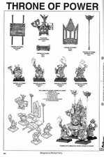 Warhammer Fantasy Zwergenkönig Thorgrim Grollträger Thron der Macht Metall GW OOP