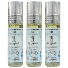 3 Pack No. 1 Al Rehab Roll On 6mL Each Perfume Oil Concentrated