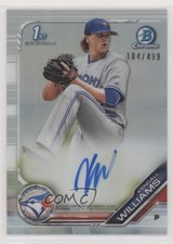 2019 Bowman Draft Chrome Pick Refractor /499 Kendall Williams #CDA-KW Auto c5r