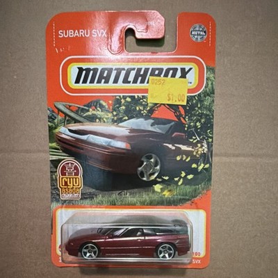 Matchbox Subaru SVX Red Diecast Car 1:64 GVX98-4B10 Unopened Box