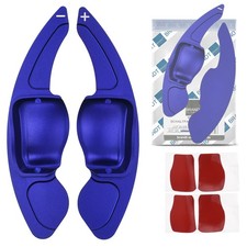 BRANDT Schaltwippen Verlängerung SET BLAU für SEAT LEON II 1P 2006-2012
