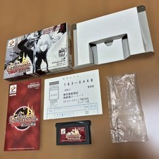 GBA Game Boy Advance Castlevania Aria of Sorrow with Postcard Used