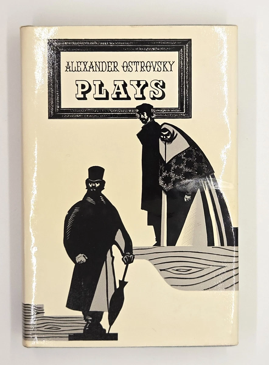 Alexander Ostrovsky Plays 1974 Progress Publishers HC w Dust