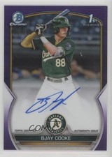 2023 Bowman Chrome Prospect Purple Refractor /250 Bjay Cooke #CPA-BCE Auto 0q26