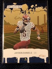 2025 Sage Football Artistry - #5 Jayden Daniels - Washington Commanders