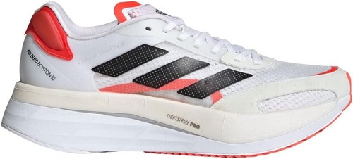 adidas Adizero Boston 12 White Aurora Solar Red W - IF9210  display picture 2