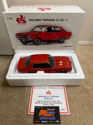 1:18 Biante Holden LC GTR XU1 Torana in Rally Red 1970