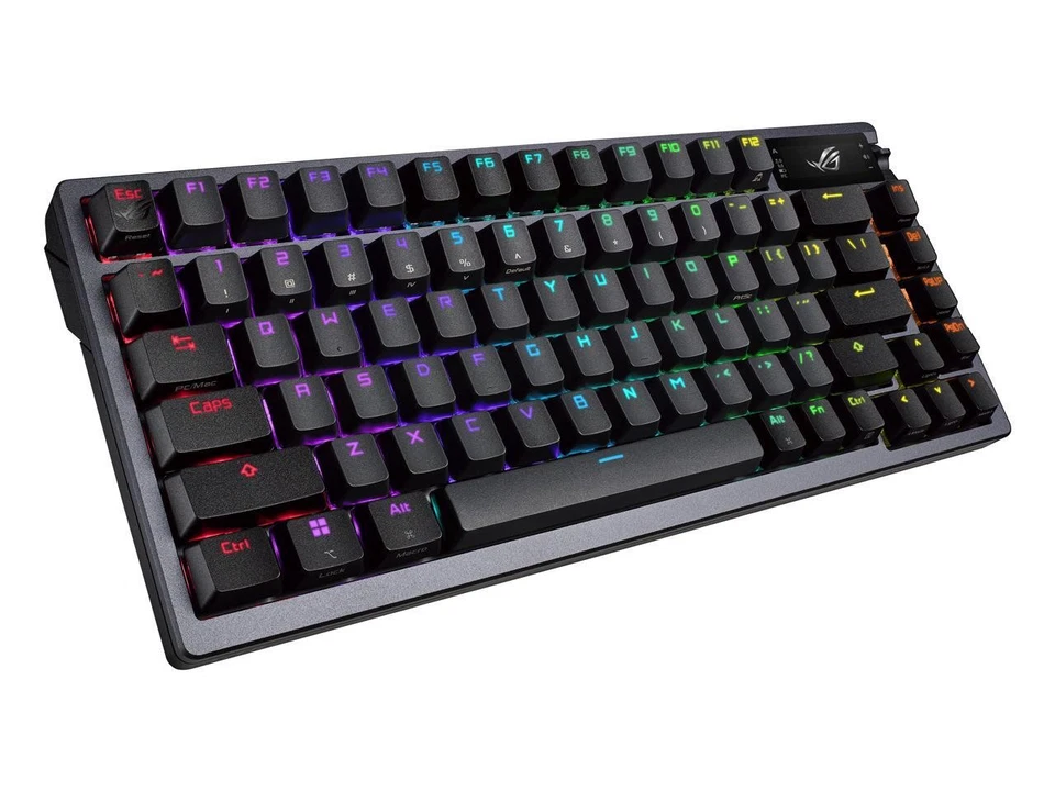 ASUS ROG Azoth 75 Wireless DIY Custom Gaming Keyboard, OLED display, - Image 3 of 4