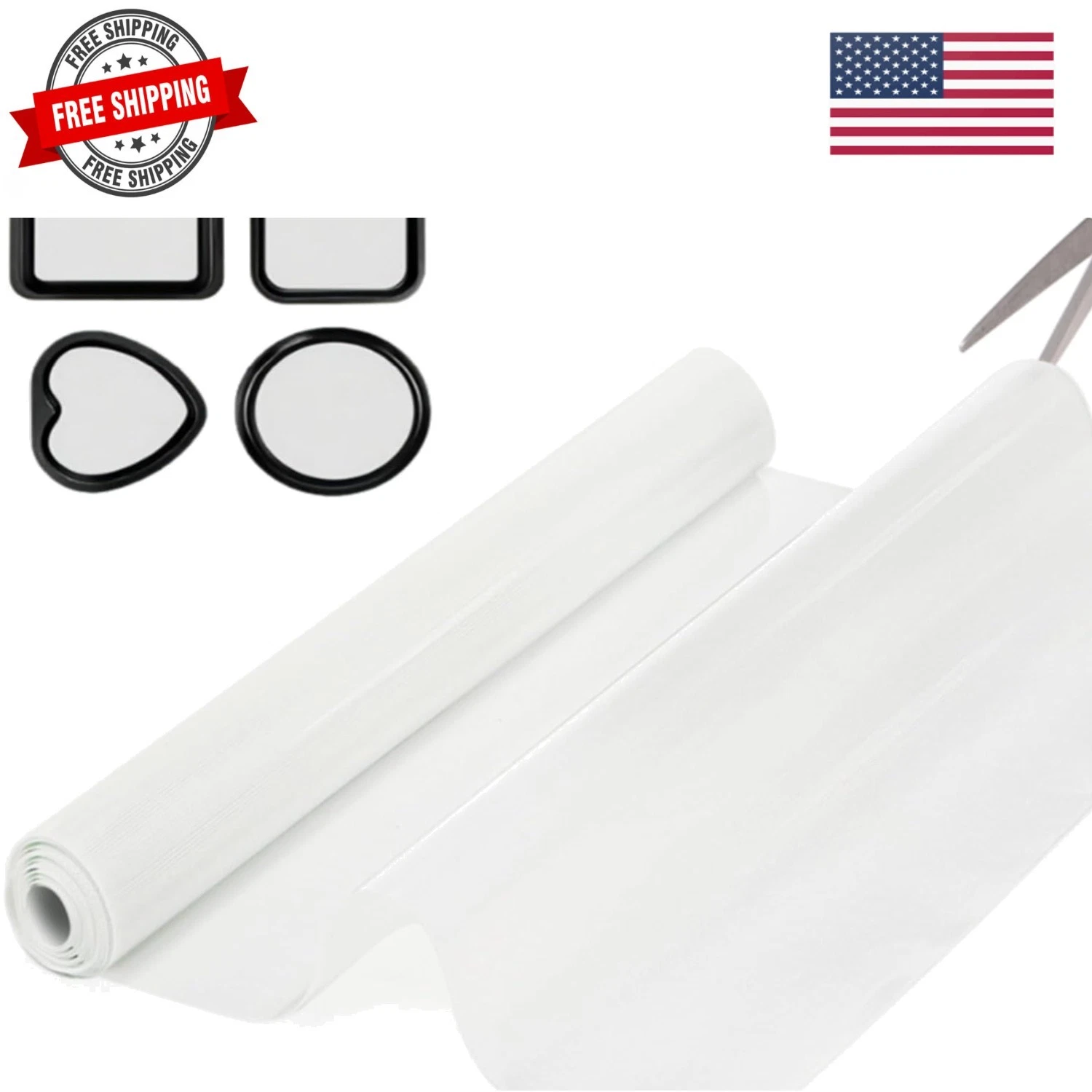 15.7 In x 8 FT Silicone Baking Mat Roll, Non-Stick Pastry Mat, Cut to Any Siz...
Opens in a new wind