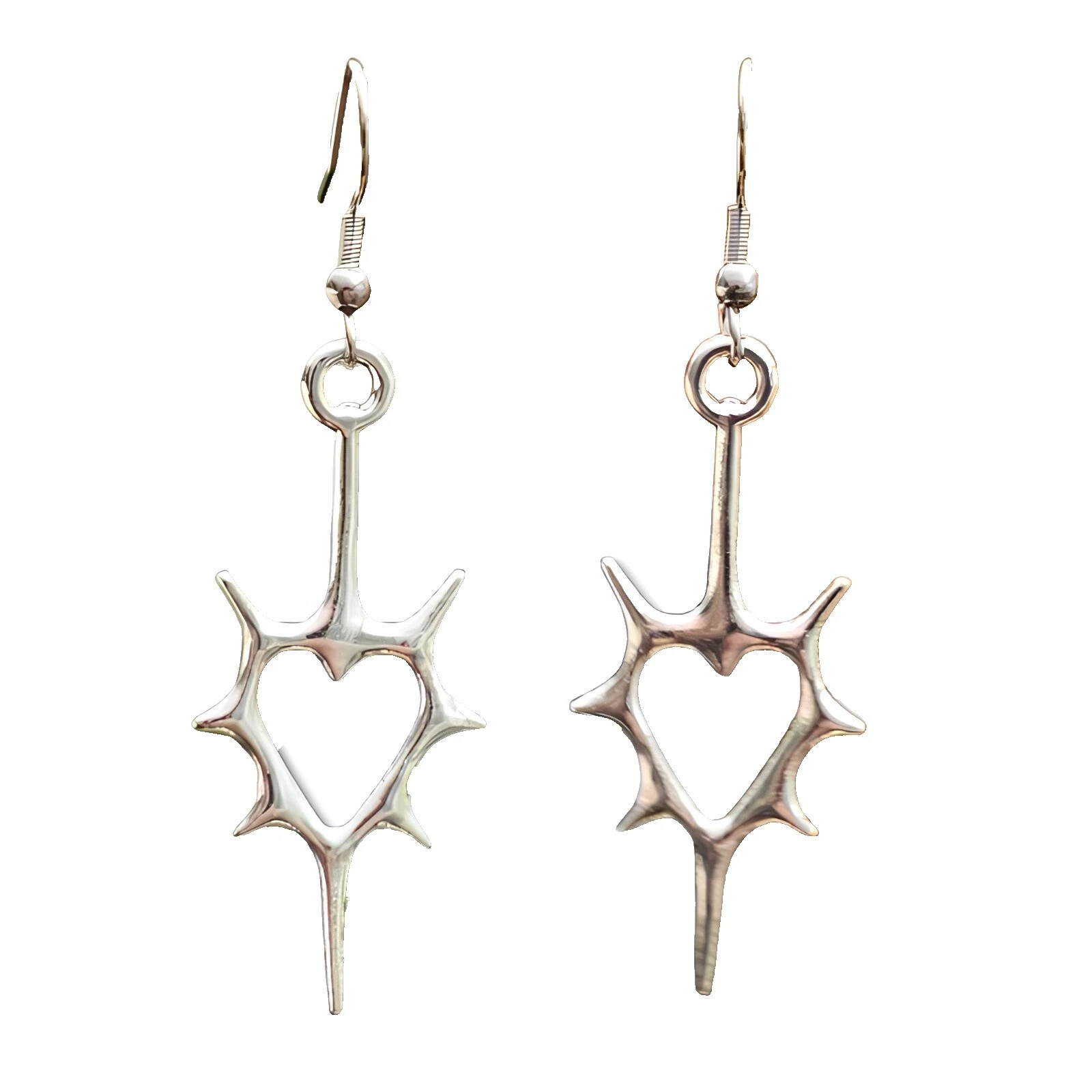 Pendientes de moda plata tibetana gótico