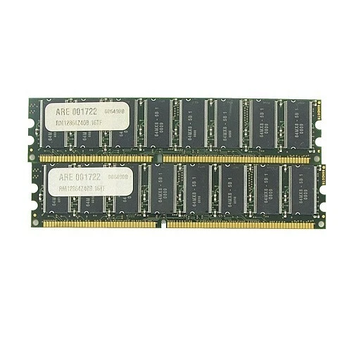 Lot Of 18 x Mixed Brands 1GB DDR PC2700 3200 333MHz Ram ECC Unbuffered Memory - Image 3 of 4