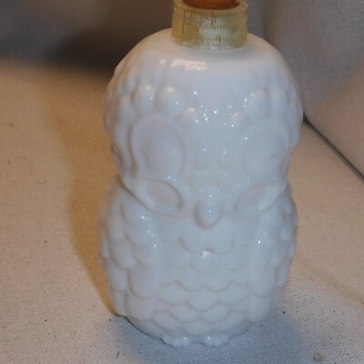 Vintage Avon Owl Graduate Bottle Collectible Graduation Gift 1970s  Cologne
