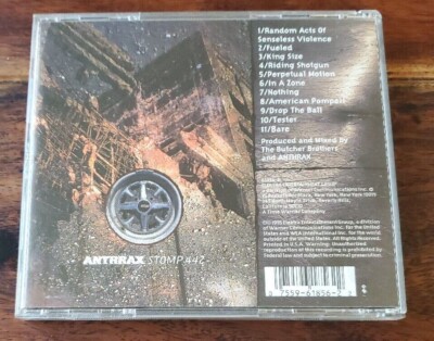 ANTHRAX Stomp 442 CD 1995 RARE CD BRAND NEW | eBay