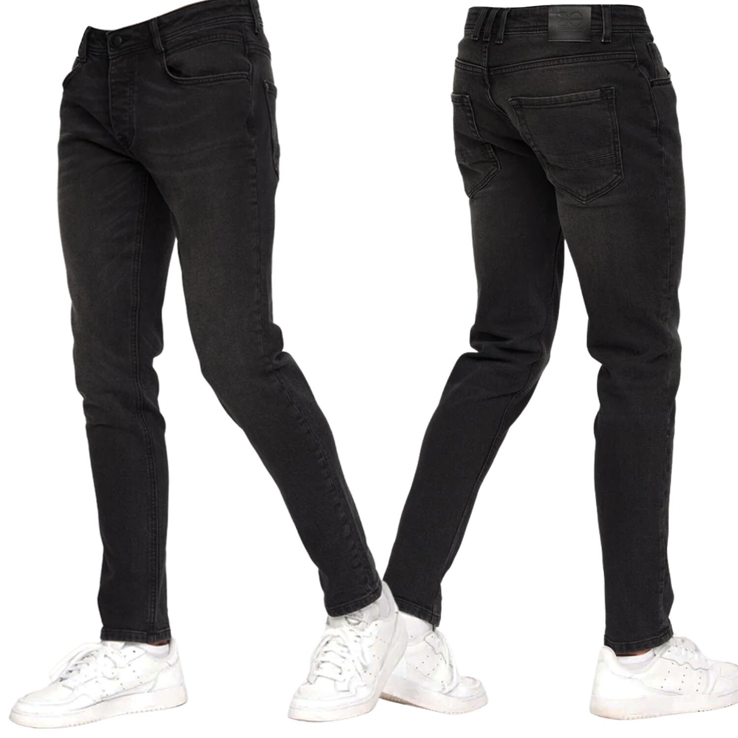 NEW MENS CROSSHATCH STRETCH SLIM OR STRAIGHT FIT COMFORT JEANS PANTS FROM 3040 eBay