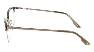 New SKAGA SK-2130 230 Dark Havana REV Eyeglasses 54/20/145 New SKAGA SK-2130 001 Black & Silver REV Eyeglasses 54/20  main image 4