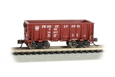 Bachmann ~ N Scale ~ Pennsylvania - Tuscan Red Ore Car ~ 18654
