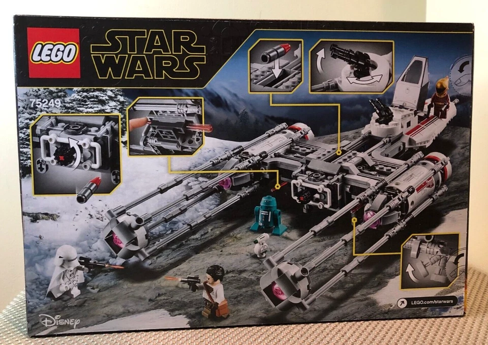 LEGO Star Wars 75249: RESISTANCE Y-WING STARFIGHTER - NEW/SEALED/RETIRED - Image 2 of 4