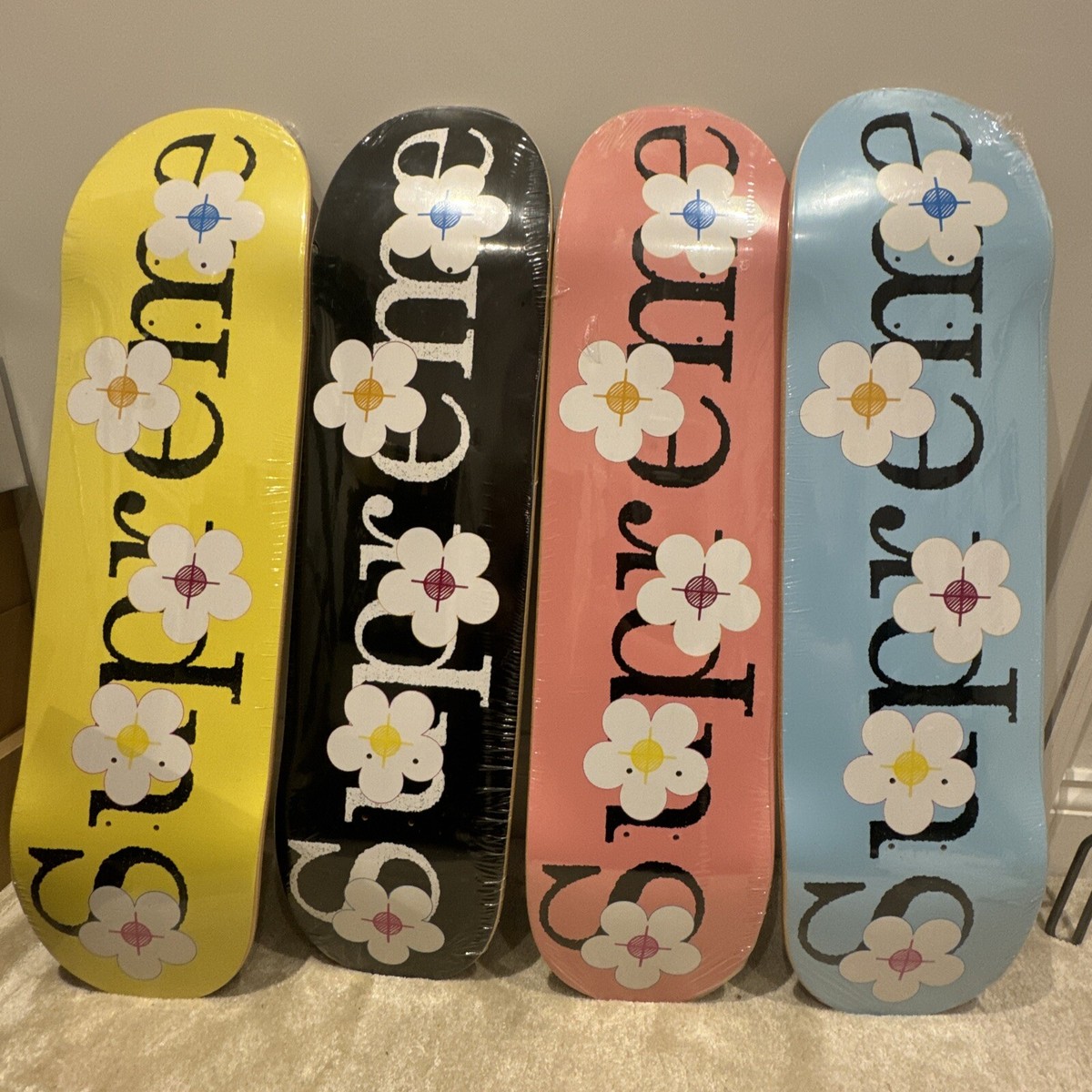 Supreme Flower Skateboard Deck Supreme Flowers Skateboard Deck