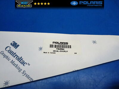 Polaris 2016 RZR Decal Door LH 7182694 OEM for sale online | eBay