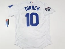 Justin Turner #10 L.A. Dodgers 2020 World Series Champions Jersey White