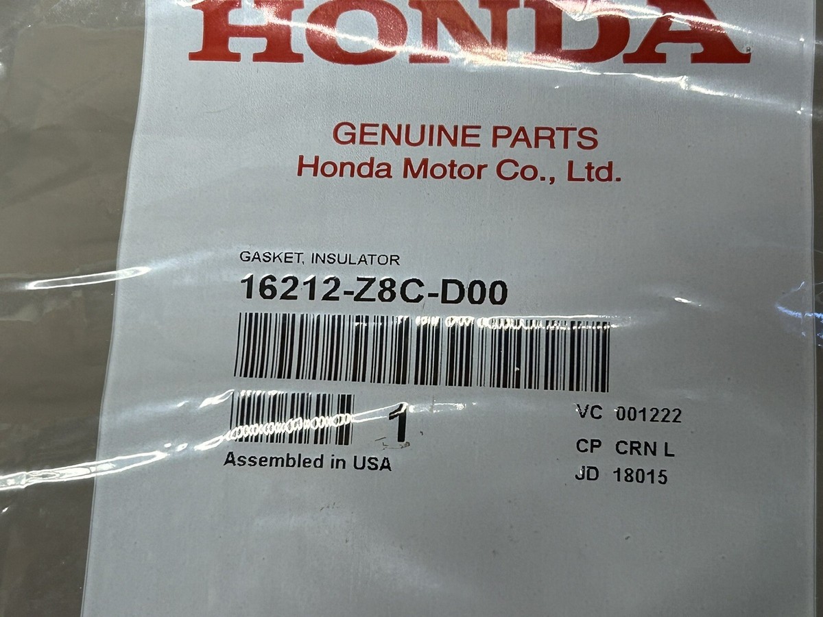 Honda OEM Carburetor EB2800I EG2800I GENERATOR CARB 16100-Z8C-D01