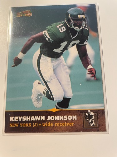 Keyshawn Johnson 1996 Score Bord New york Jets#130 02