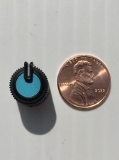  1  PEAVEY Vintage 1970's 1980's Small Blue " CONTOUR " Knob from MP-4 Amp
