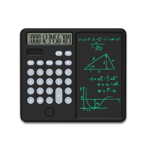 Electronic Memo Pad Calculator 12-Digits with LCD Calculators Multi-functional - Afbeelding 1 van 8