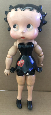 〖戦前Betty Boop〗珍品！犬とお散歩ベティちゃん陶磁器人形 s-l400.jpg