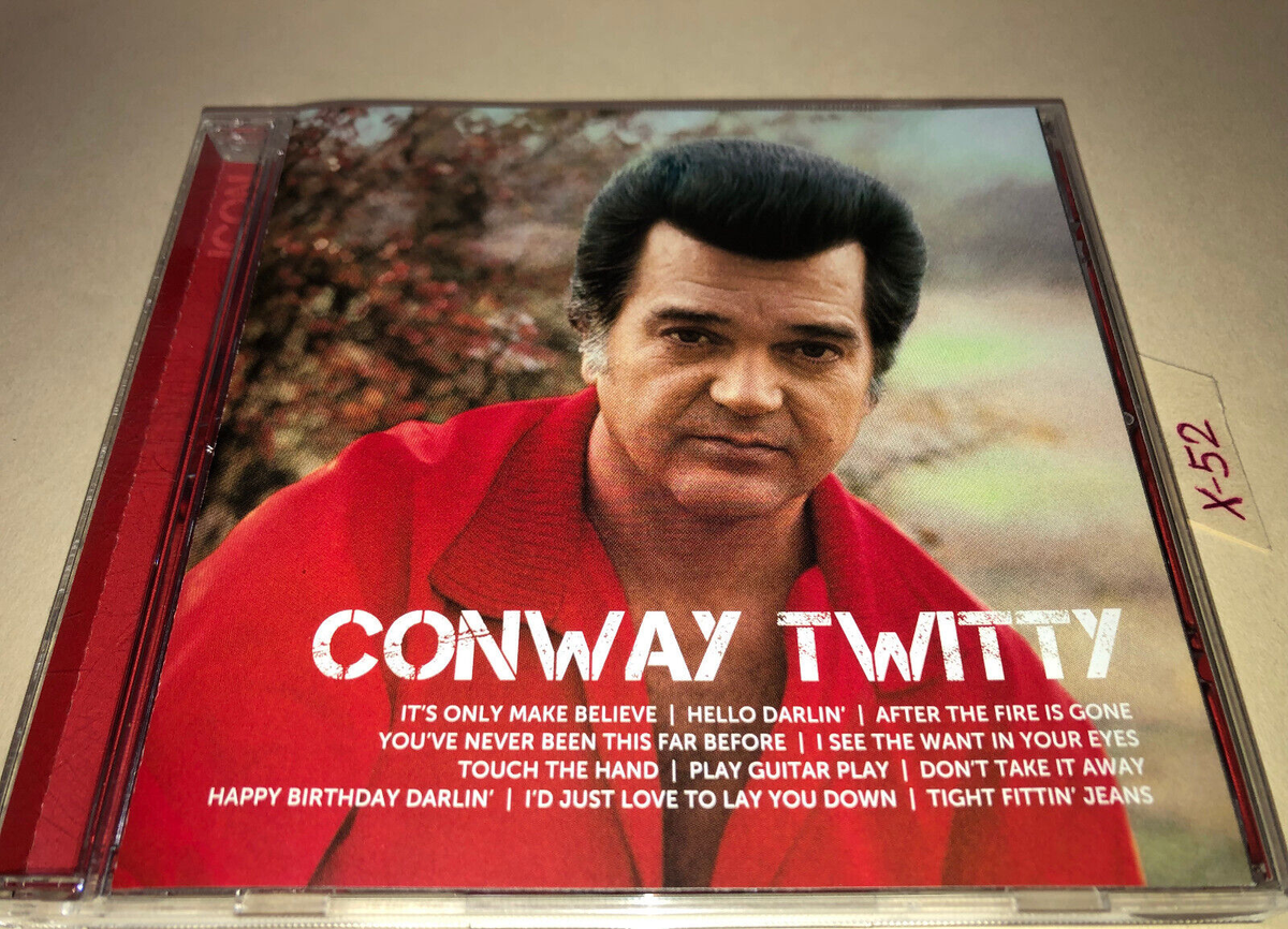 Conway Twitty CD hits Hello Darlin Loretta Lynn After Fire is Gone Tight  Jeans