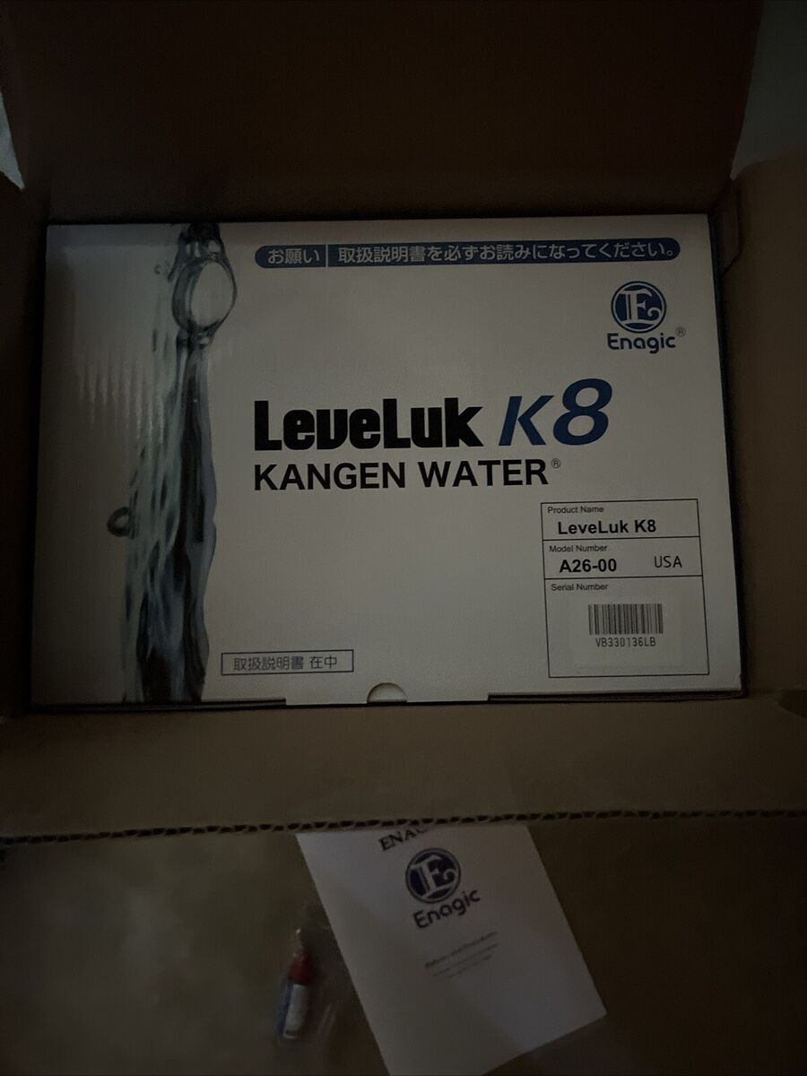 BRAND NEW Enagic Leveluk K8 Kangen Water Machine | eBay BRAND NEW Enagic Leveluk K8 Kangen Water Machine | eBay