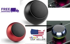 Mini TWS Portable Bluetooth Rechargeable Metallic Handsfree Loudspeaker with Mic