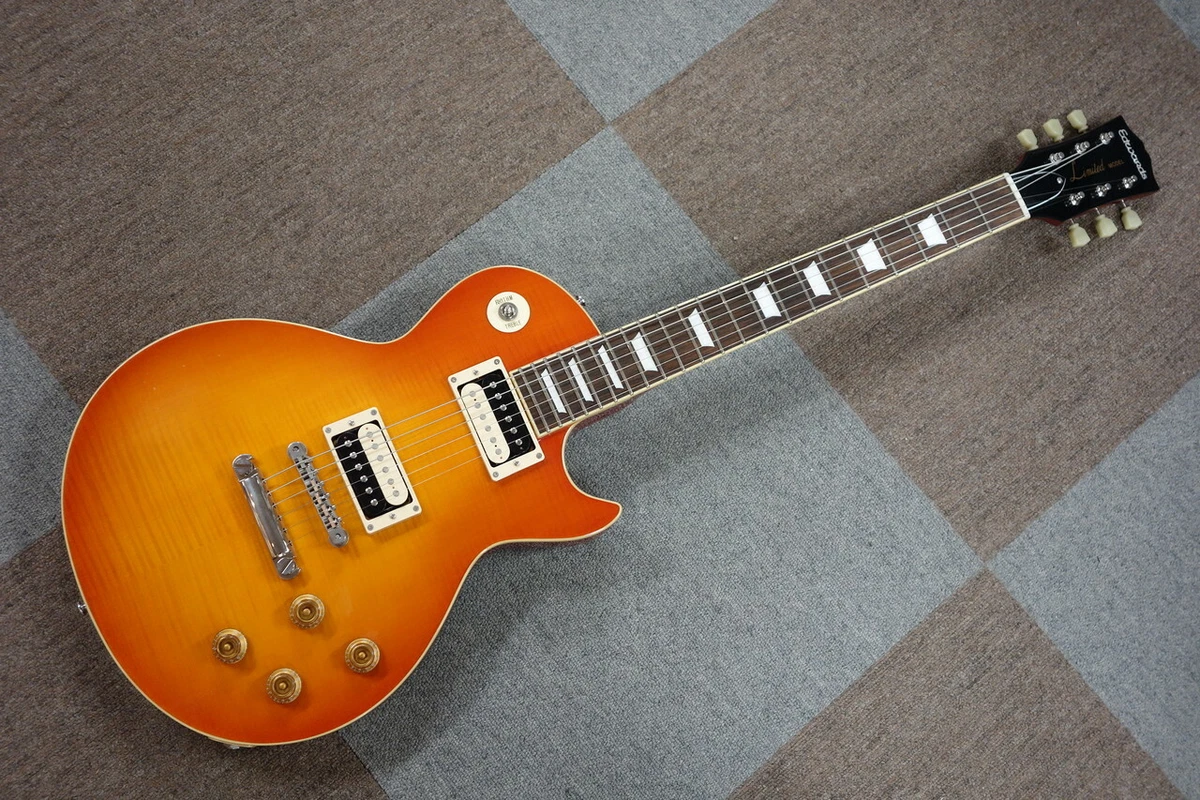NEW* EDWARDS / ESP E-LPS VHB Les Paul Ivory Body Binding W/GB | eBay