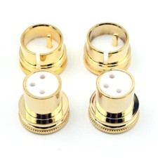 Gold Plated XLR Plug Cap Shielded Anti-Oxidation Noise Stopper Protector