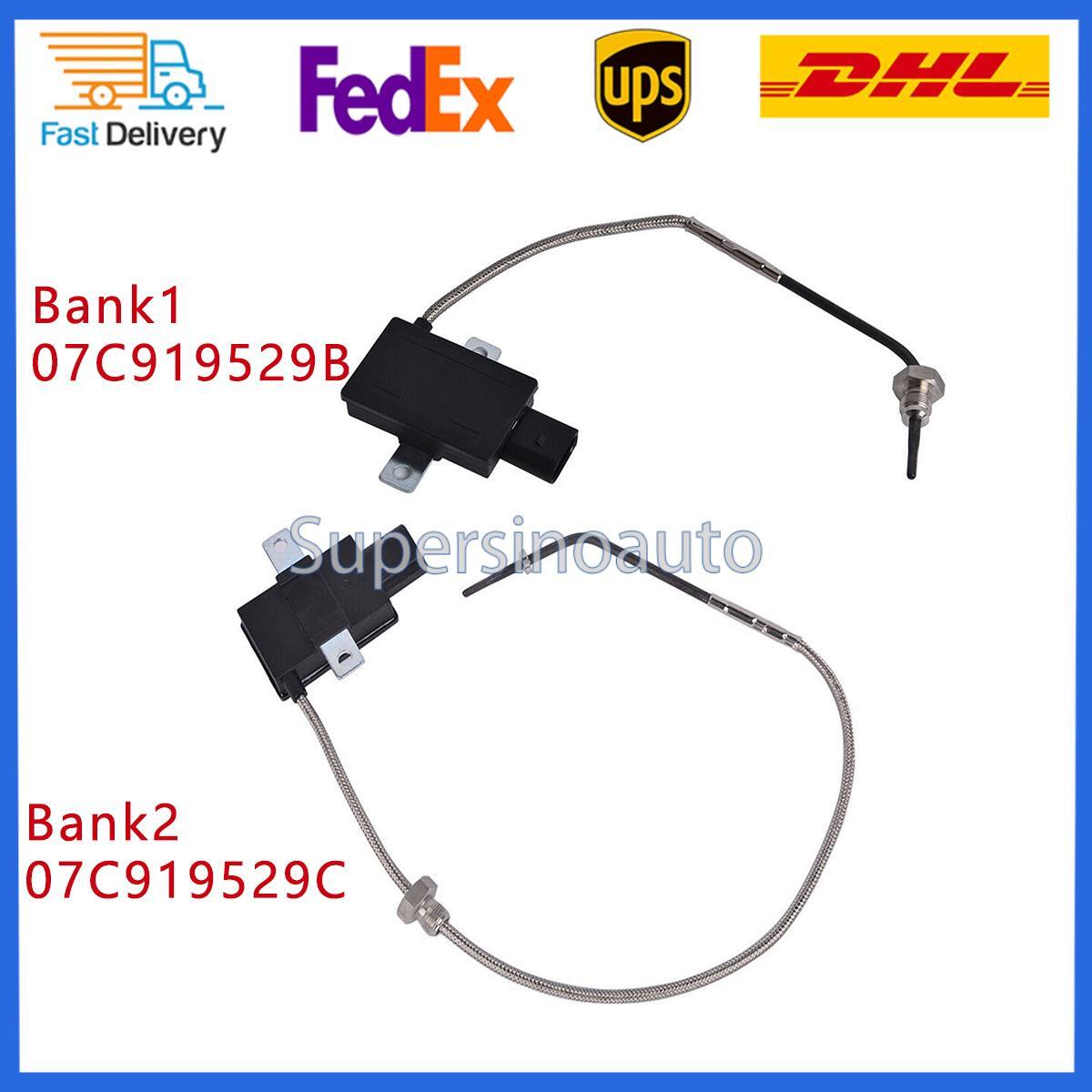 Exhaust Temperature Sensor 07C919529B&07C919529C For Bentley Flying Spur Bank1&2