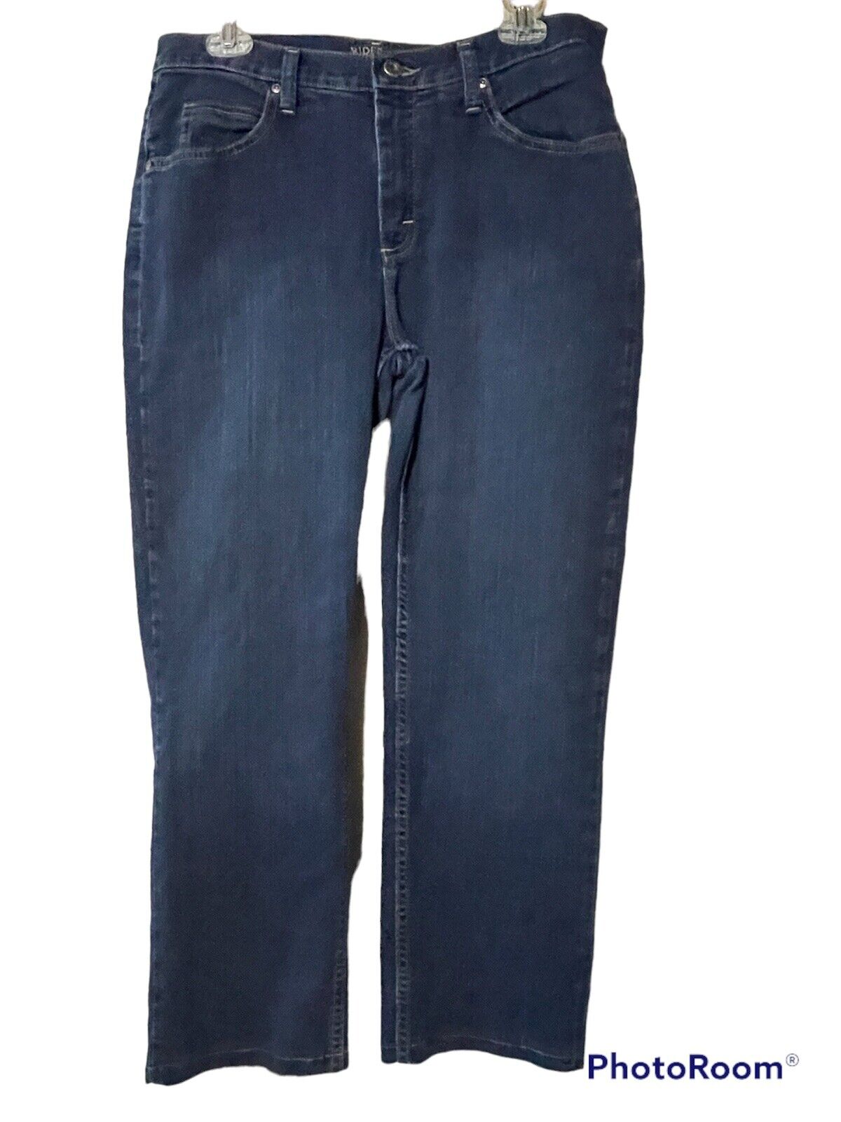 Lee Slender Secret Blue Jeans W Sz 14 Short Low W… - image 1