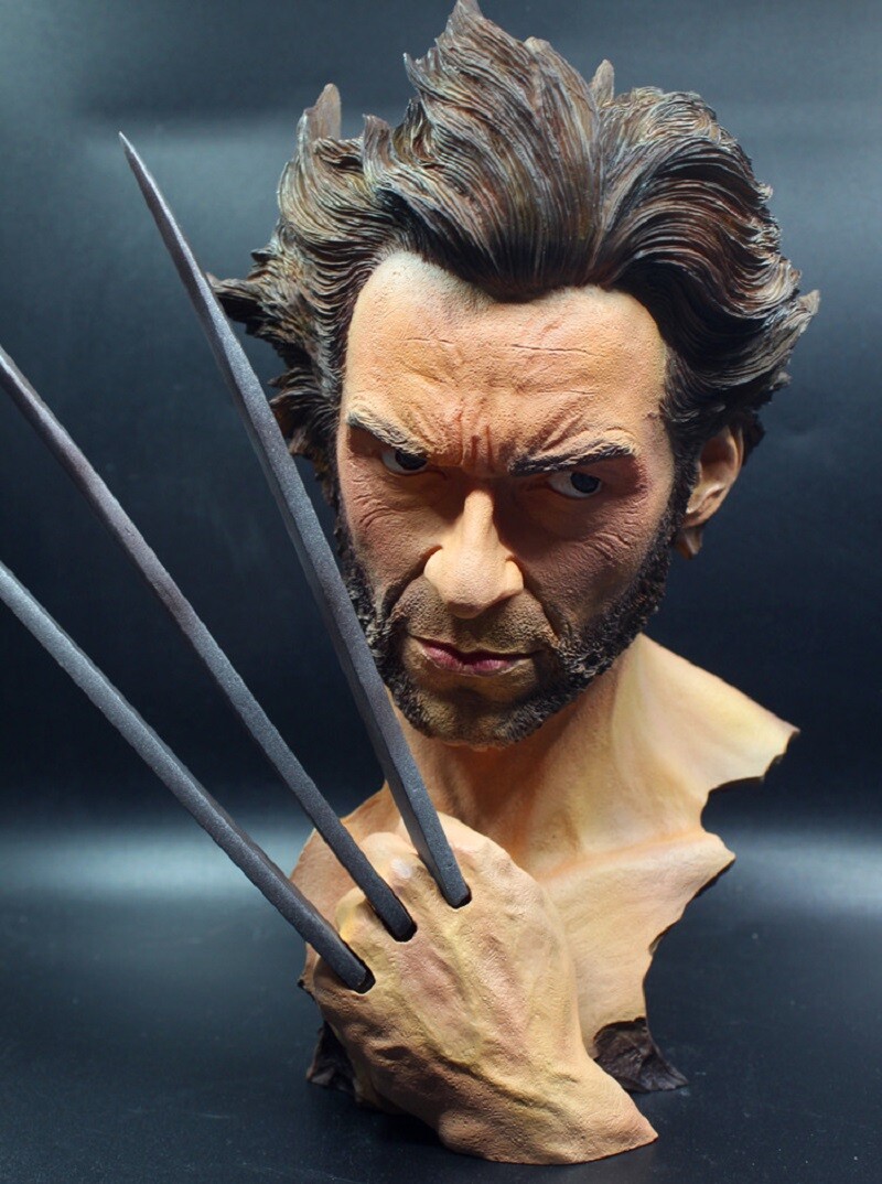 アメコミ Wolverine Bust Paperweight Marvel X-Men Wolverine Bust Paperweight by Monogram
